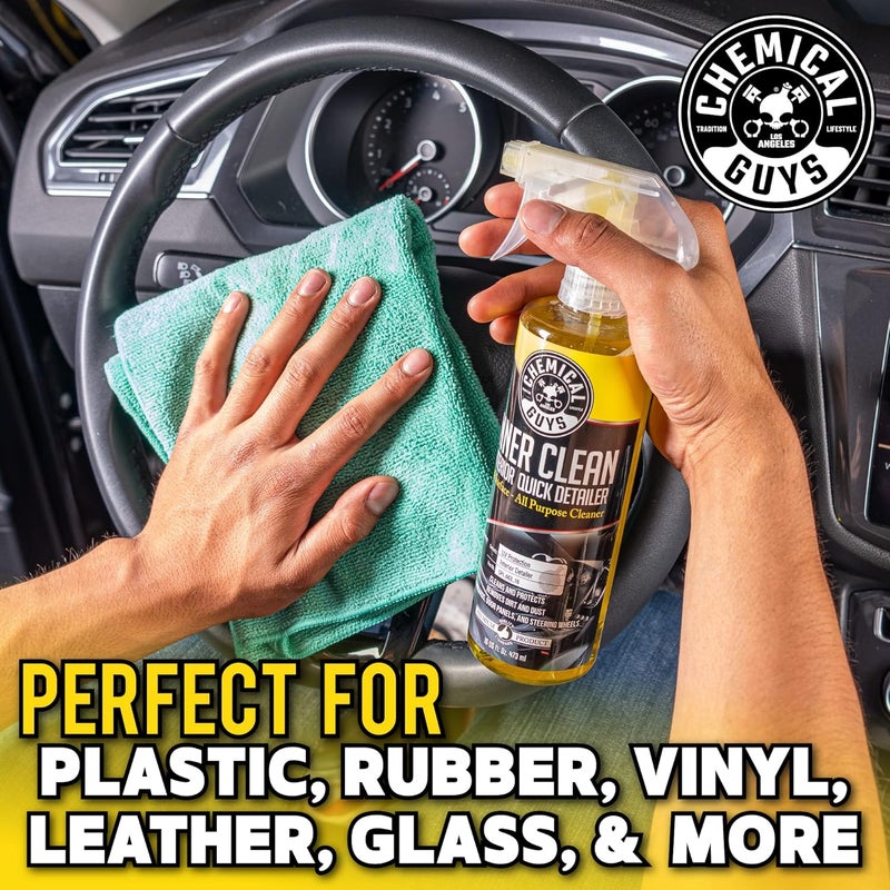 Chemical Guys SPI_663_1602 InnerClean Interior Quick Detailer and Protectant, Pineapple Scent, Safe for Cars, Trucks, SUVs, Jeeps, Motorcycles, RVs & More, 16 fl oz, 2 Pack - Image 4
