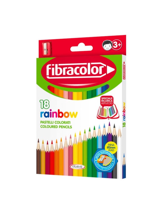 etafelt Hexagonal Colored Pencil Pack Of 18 Colors - Image 1