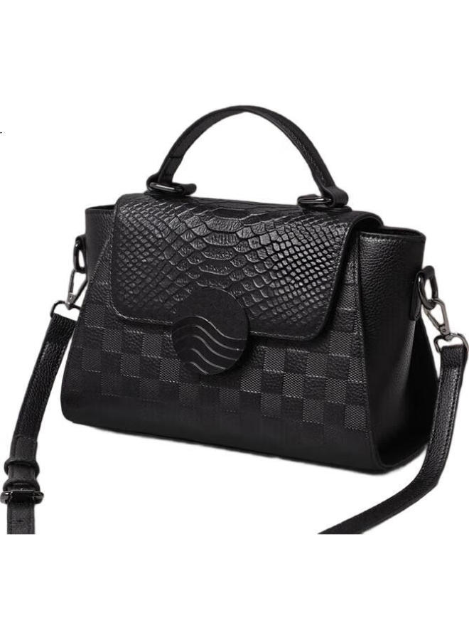 Viney Women'S Handbag, Cowhide Crossbody Bag, Middle-Aged Tote Shoulder Bag, Birthday Gift For Girlfriend, Qixi Valentine'S Day Present - Image 3