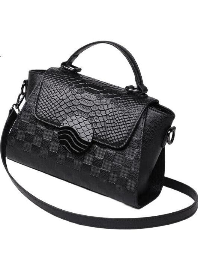 Viney Women'S Handbag, Cowhide Crossbody Bag, Middle-Aged Tote Shoulder Bag, Birthday Gift For Girlfriend, Qixi Valentine'S Day Present - Image 1