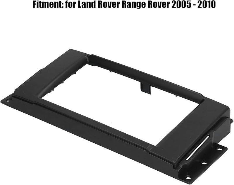 ABS 2Din Radio Fascia Panel Frame For Land Rover Range Rover 2005 2010 Dashboard Upgrade - Image 3