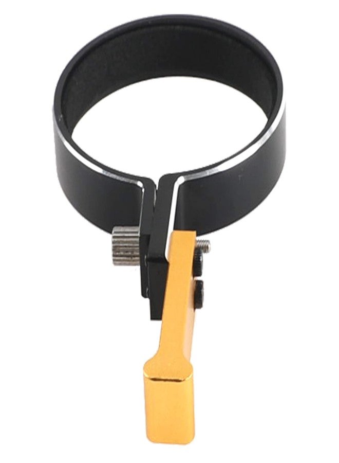 Vgoohobby RC Transmitter Steering Wheel Trigger One-Handed Control Adapter Compatible with Flysky gt5 Traxxas TQI Dumborc Remote Controller Transmitter 1.55"-1.65" Steering Wheel (Orange) - Image 3