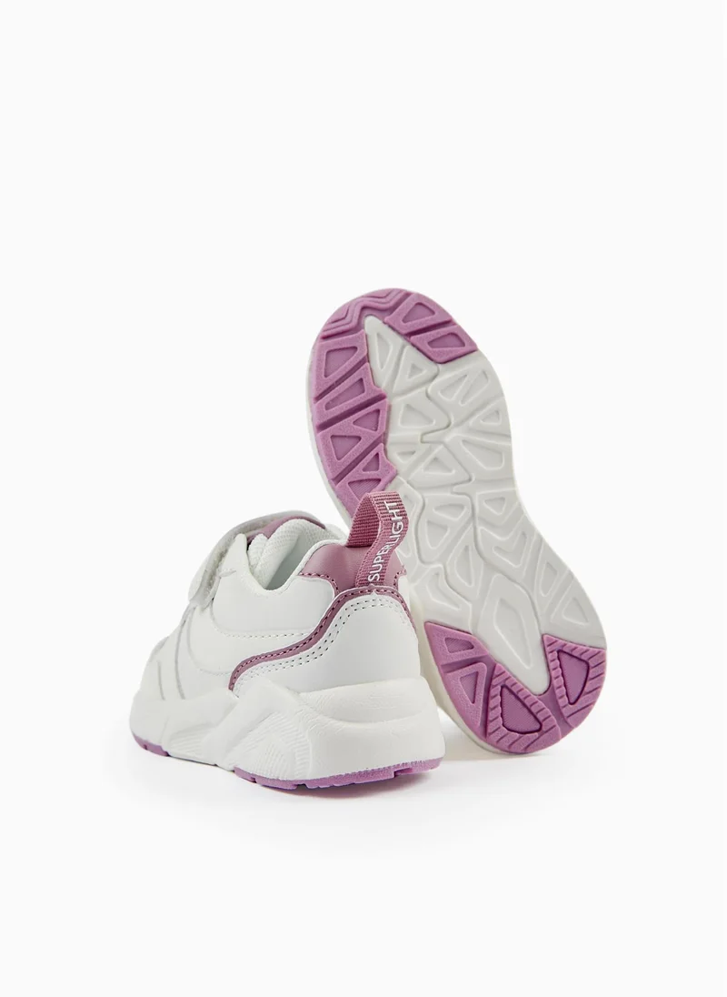 Zippy Trainers for Baby Girls 'OMG ZY Superlight Runner', White/Lilac
