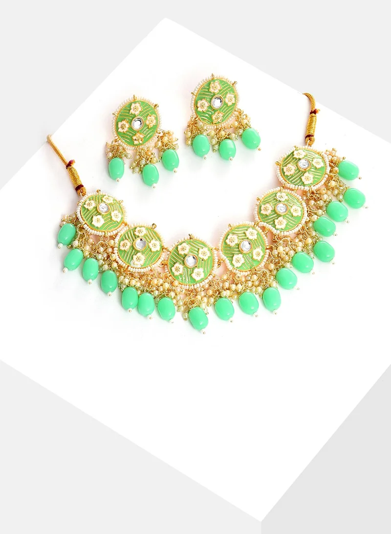 SOHI Wedding And Festival Artificial Jewellery Set