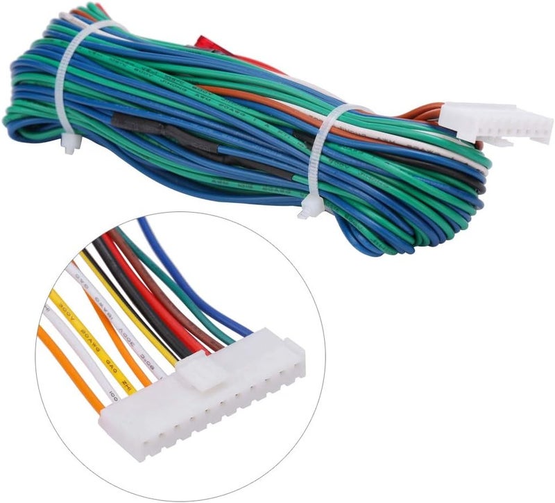 كلاراكو نظام دخول بدون مفتاح، نظام قفل وفتح أبواب السيارة العالمي مع جهاز تحكم عن بعد، قفل مركزي للسيارة، طقم دخول بدون مفتاح مع 4 مشغلات قفل الأبواب - Image 5