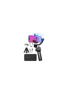 hohem hohem iSteady M6 Kit Gimbal Stabilizer for Smartphone, 2023 Upgraded 3-Axis Phone Gimbal, AI Tracker Android, Phone Stabilizer for Video Recording  - Image 1