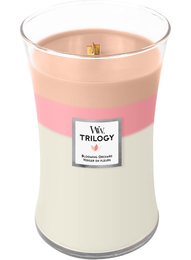 WoodWick WoodWick Scented Candle Large Trilogy Blooming Orchard  - Image 2