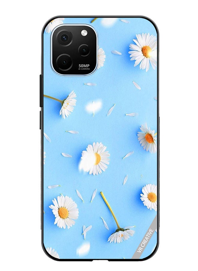 VR CREATIVE Protective Case Cover For Huawei Enjoy 50z Flower Design Multicolour - Image 1