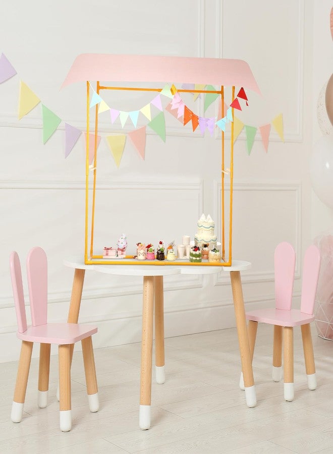 Amyhill Tabletop Tent Base Set for Hawaiian Banquet Ice Cream Table Cabin Graduation Day Party Summer Event Snack Theme Carnival Scene Decoration - Image 3