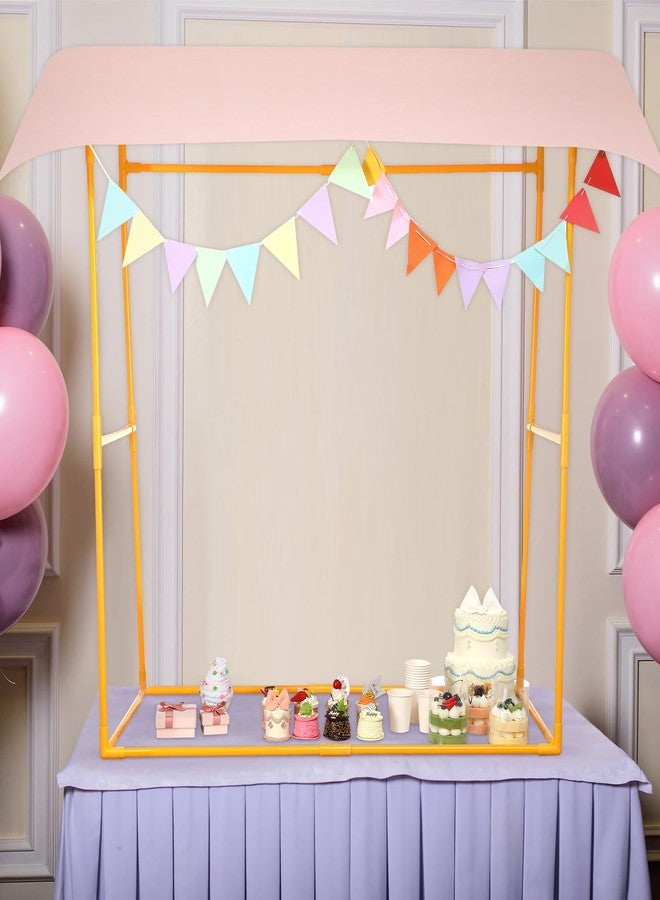 Amyhill Tabletop Tent Base Set for Hawaiian Banquet Ice Cream Table Cabin Graduation Day Party Summer Event Snack Theme Carnival Scene Decoration - Image 5