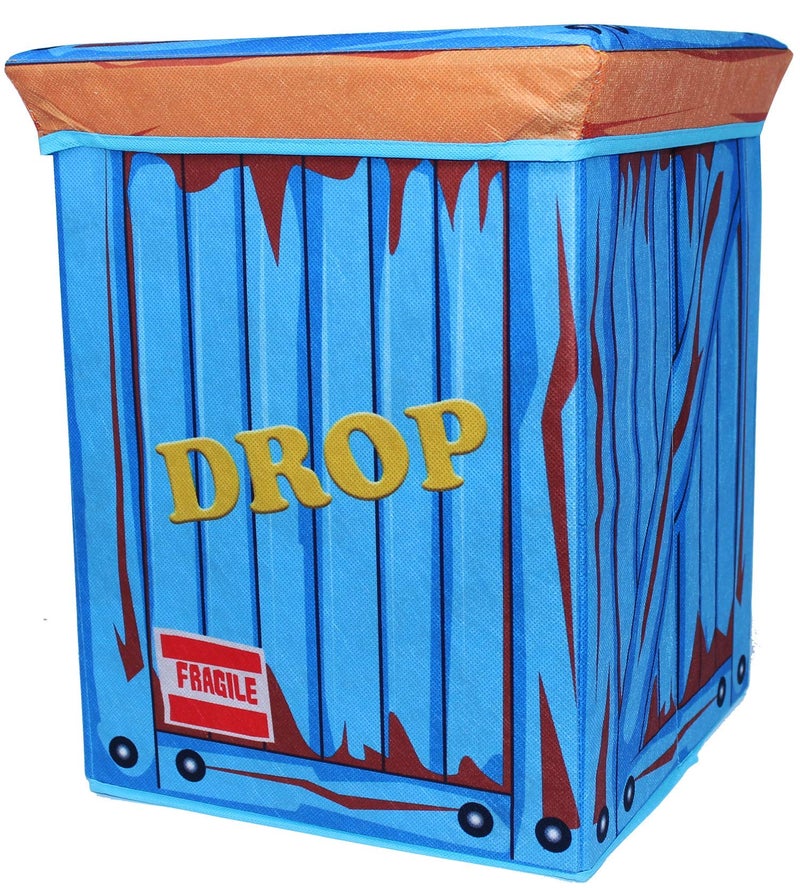 Skywin TidyFriend Fabric LootBox Big Collapsible Box 18x14x14 Stackable Supply Bin Durable  Space Saving Organizer in Fun Bright Colors - Image 2