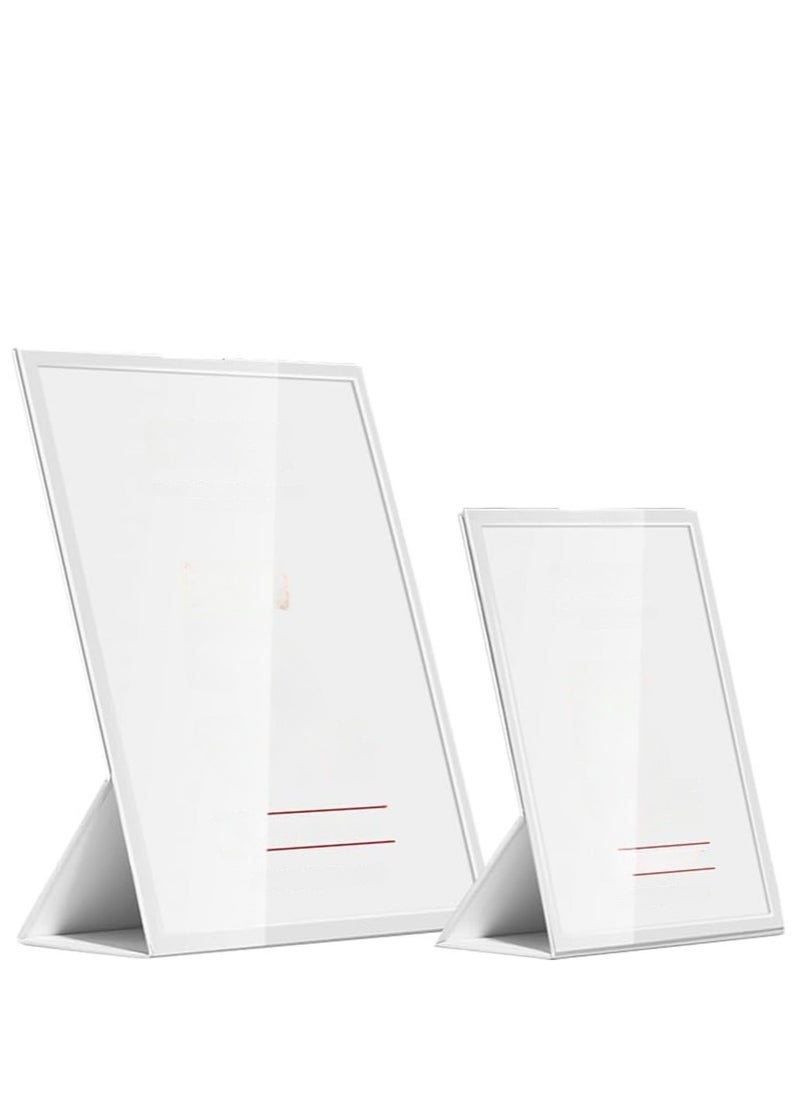 Eckek Eckek  Paper Made Slanted Sign Holder, Menu Displays Sign Stand A4/A5/A6  - Image 2