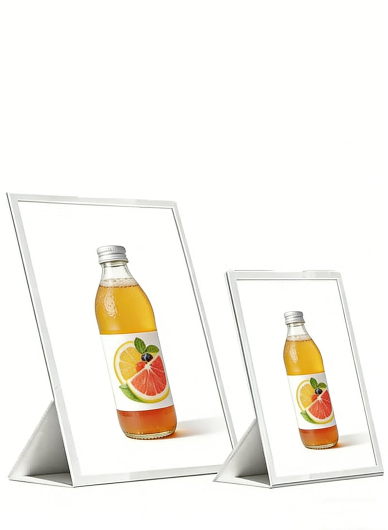 Eckek Paper Made Slanted Sign Holder, Menu Displays Sign Stand A4/A5/A6 - Image 2