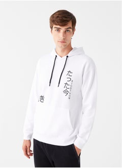 LC WAIKIKI Hooded Long Sleeve Printed Men's Hoodie  - Image 1