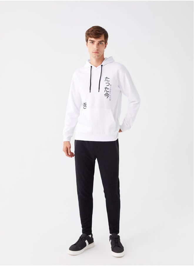 LC WAIKIKI Hooded Long Sleeve Printed Men's Hoodie  - Image 3