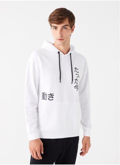 LC WAIKIKI Hooded Long Sleeve Printed Men's Hoodie  - Image 2