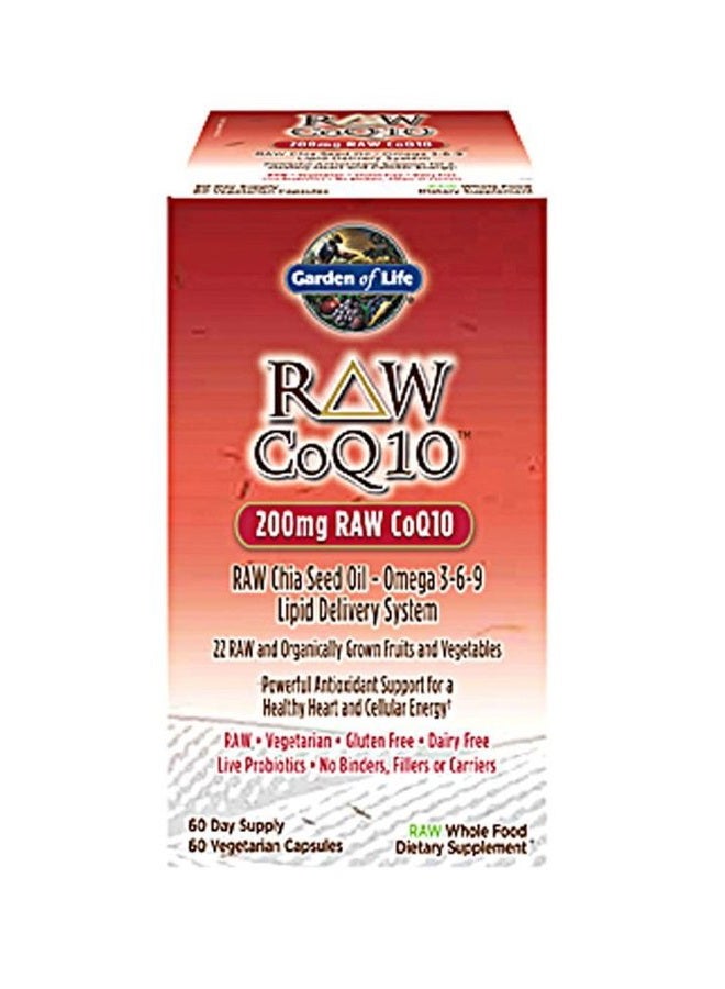 Garden of Life Raw Coq10, 60 Ct