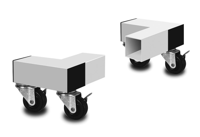 Swimline Swimline SWIMLINE HYDROTOOLS 55004 Heavy Duty Casters Set | Mobile | Durable | Smooth Rolling | With Locking Mechanism|  - Image 1