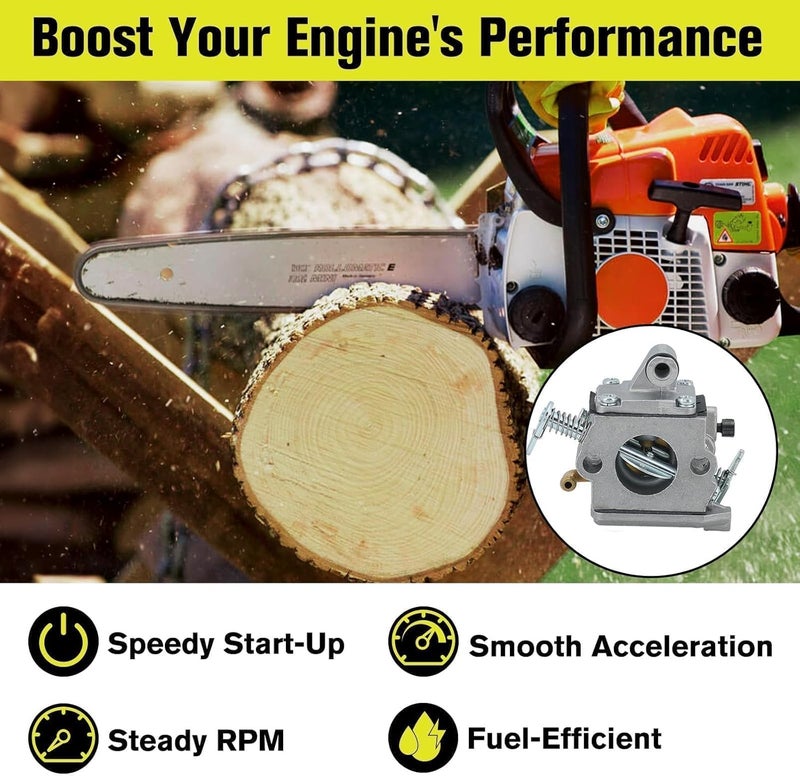Butom MS170 MS180 Carburetor Tune Up Kit for Stihl 017 018 Chainsaw - Image 3