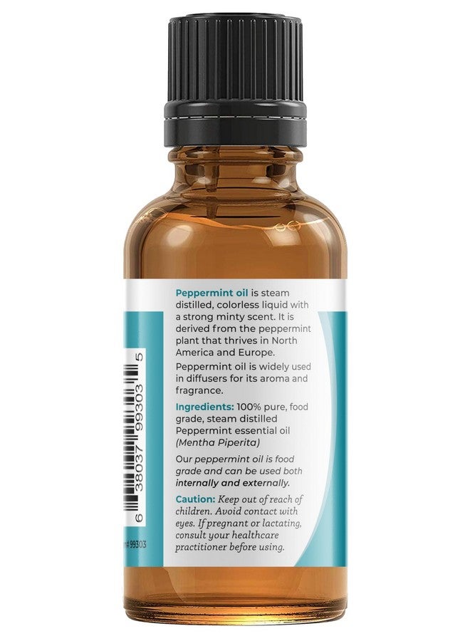 Viva Doria 100% Pure Northwest Peppermint Essential Oil Undiluted Food Grade Steam Distilled Made In Usa 30 Ml (1 Fluid Ounce) - Image 3