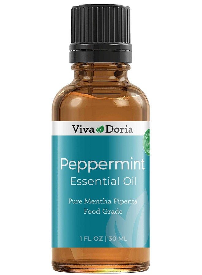 Viva Doria 100% Pure Northwest Peppermint Essential Oil Undiluted Food Grade Steam Distilled Made In Usa 30 Ml (1 Fluid Ounce) - Image 1