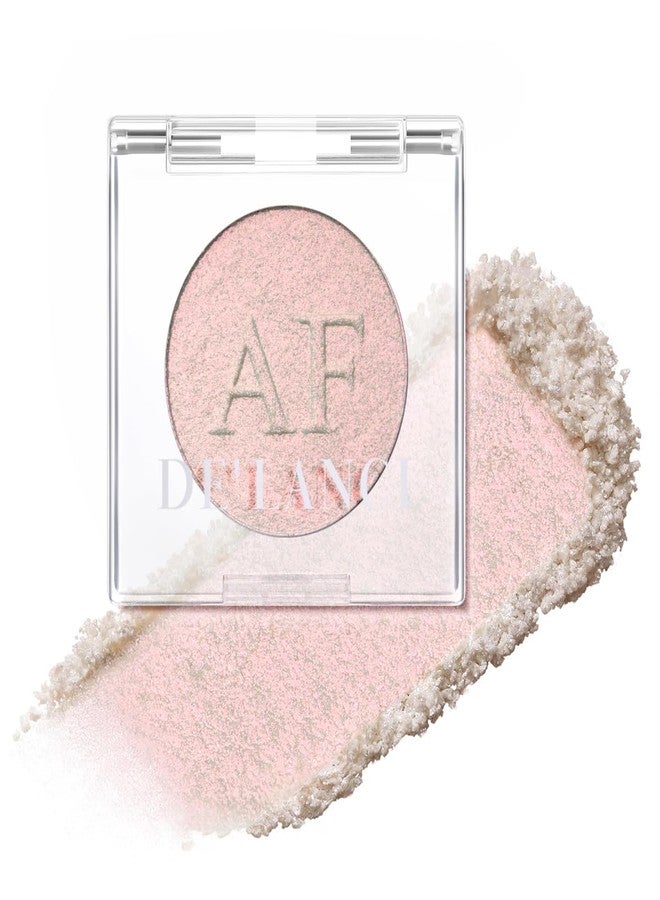 ecofavor Highlighter Makeup Palette, Long Lasting New Formula, Fairy-like Sheer Glow, Translucent Pink and Silver Shimmer, Ideal for Face and Body Contour and Cheek Highlight,#1 - Image 1