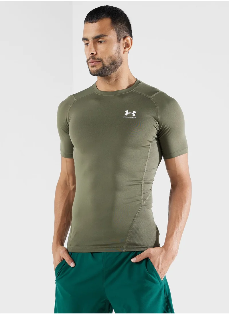 UNDER ARMOUR Heatgear Armour Compression Short Sleeve T-shirt