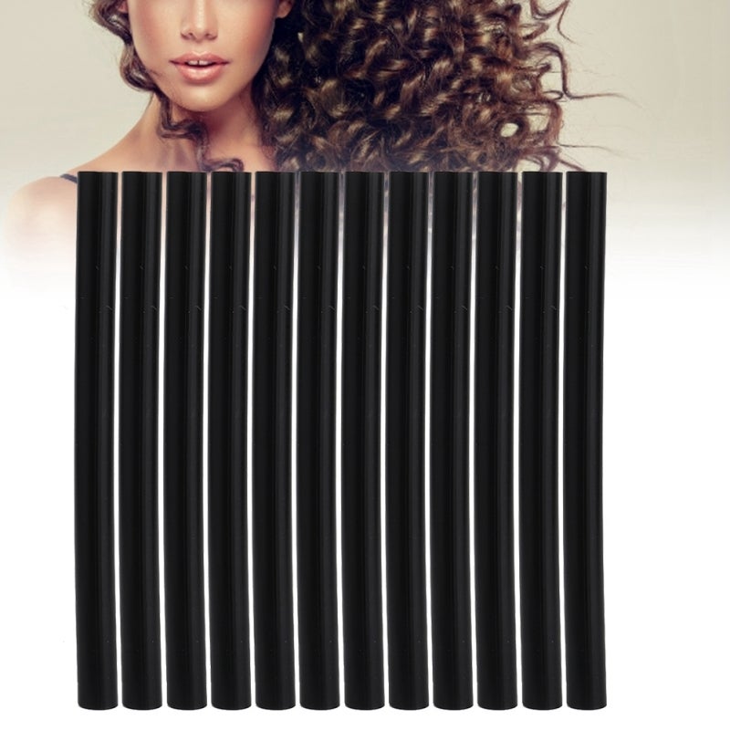 Hot Melt Glue Sticks Black Non-Toxic Strong Adhesive - Fast Curing Professional Adhesive Sticks for Wig Hair Extension And Multi-Surface Bonding - Image 4
