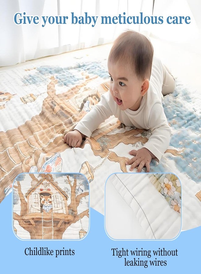 TinyTotsJoy Baby Bath Towels, Super Soft Cotton Receiving Blanket for Baby's Delicate Skin,Swaddle Blanket for Newborns Toddlers Boy Girl,Baby Registry as Shower - Image 5