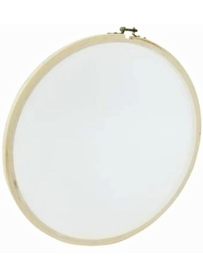 30cm chiffon stretch hoop for silk painting, embroidery, batik printing, stenciling and crafts  - Image 1