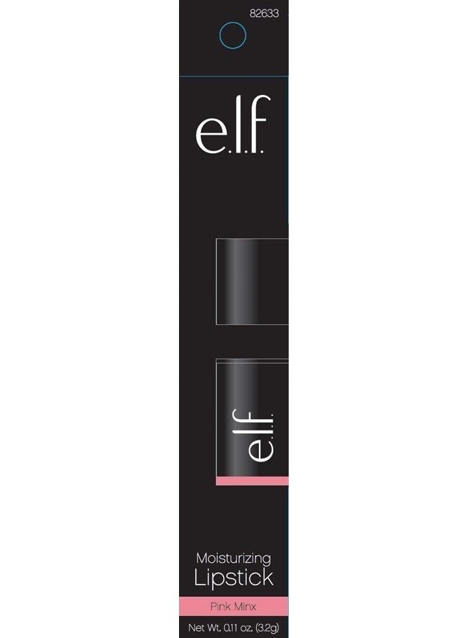 elf Cosmetics Moisturizing Lipstick, Provides Vibrant Color and Luminous Shine, Pink Minx - Image 2