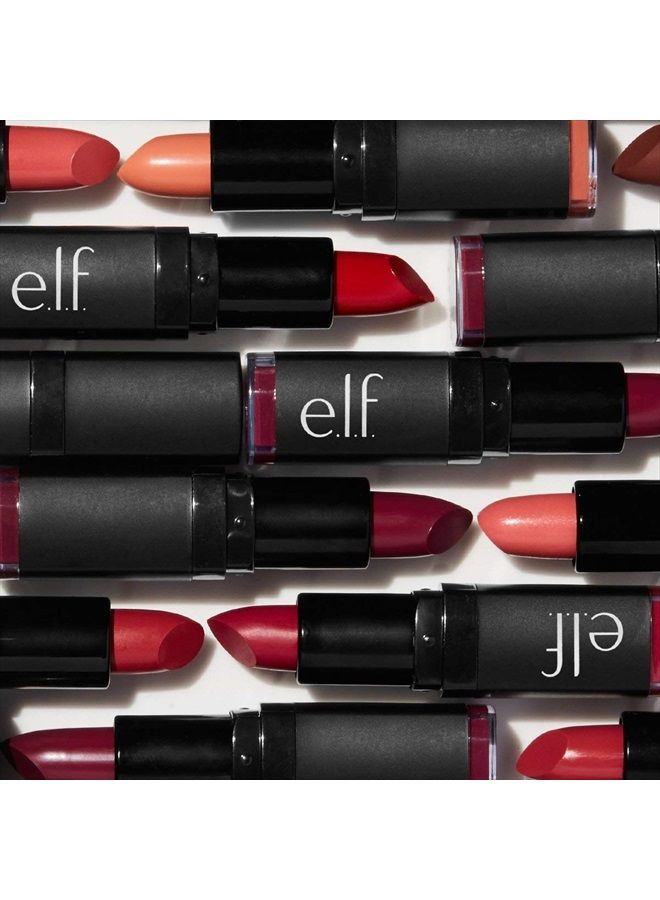 elf Cosmetics Moisturizing Lipstick, Provides Vibrant Color and Luminous Shine, Pink Minx - Image 4