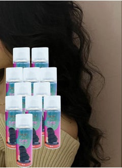 ROVAL 11 Pieces Hair Color Spray Black  - Image 1