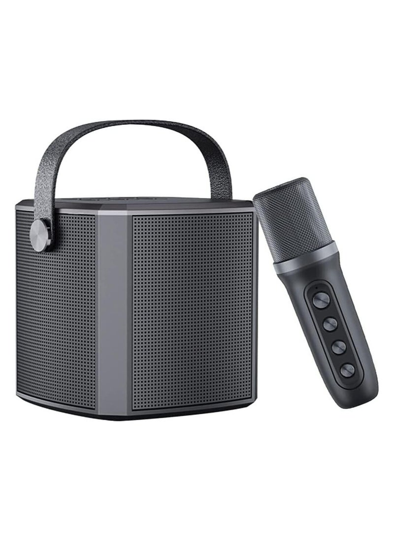 TIGER Portable Bluetooth Karaoke Speaker – Rechargeable Wireless Microphone, Type-C Charging, Various Voice Modes, TF Card Support, Wireless Karaoke System for Home, Parties, and Travel - Image 1