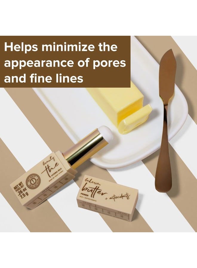 Beauty Bakerie The Butter HydraSilk Face Primer with Antioxidants, Primer for Extended Wear Pore Minimizer for Face Makeup, Smooth Poreless Finish for Cosmetics, Ideal Base Before Make Up, 7.5g - Image 5