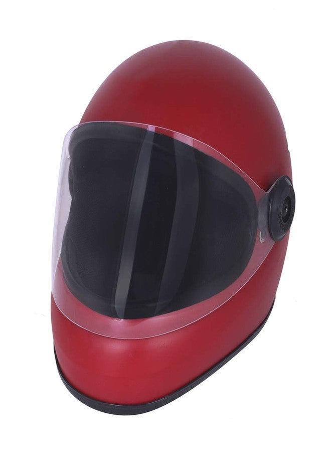 سايج سكوير خوذة وجه كاملة قابلة للتعديل من Sage Square بتصميم كرتوني للأطفال الرضع لضمان سلامتهم وراحتهم (من 3 إلى 12 سنة) (أحمر مطفي) - Image 3