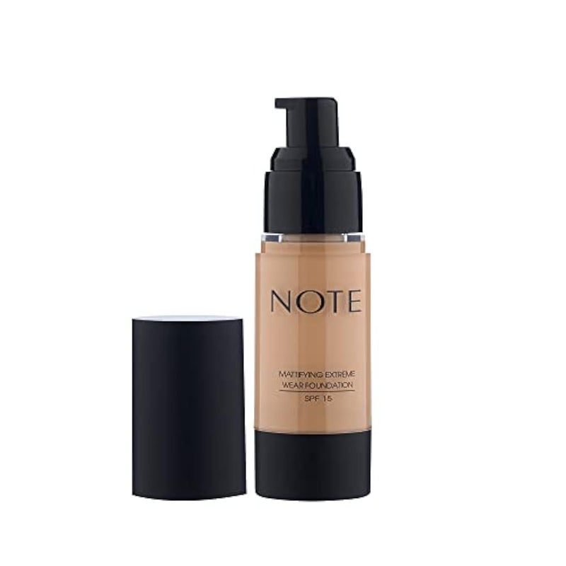 NOTE Cosmetics NOTE MATTIFYING EXTREME WEAR FOUNDATION 06 PUMP - Image 1
