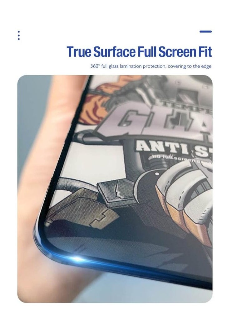 Unipro unipro 3D Tempered Glass for iPhone 14 Pro Max – Full Glue, Anti-Static, 9H Hardness, Ultra Clear.  - Image 2