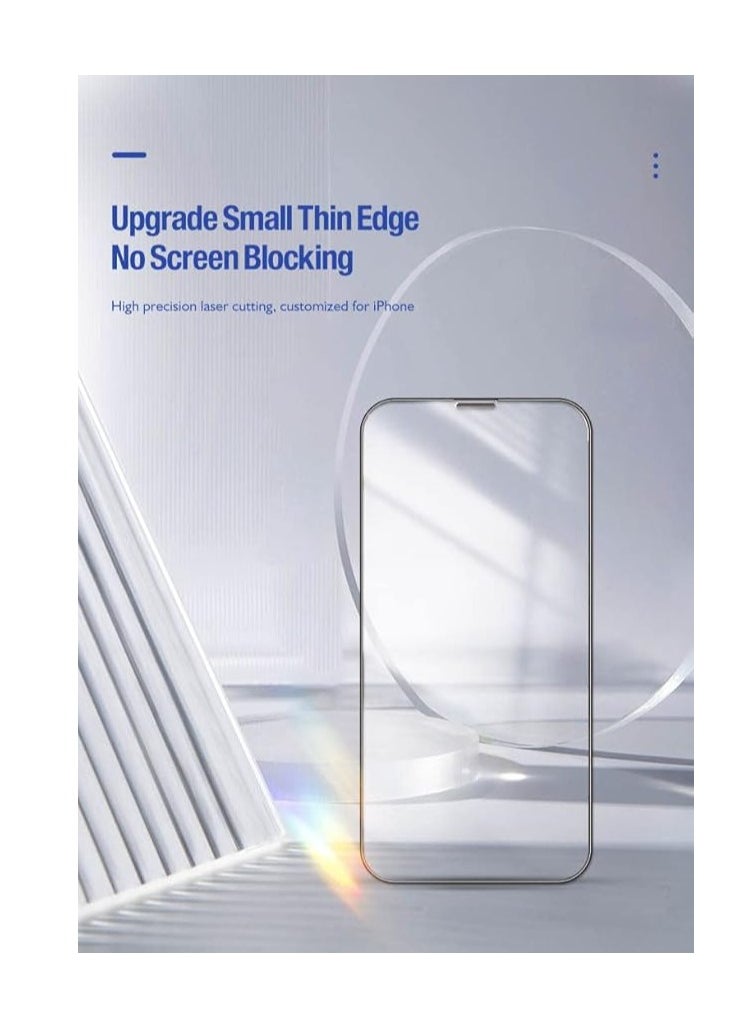 Unipro unipro 3D Tempered Glass for iPhone 14 Pro Max – Full Glue, Anti-Static, 9H Hardness, Ultra Clear.  - Image 3