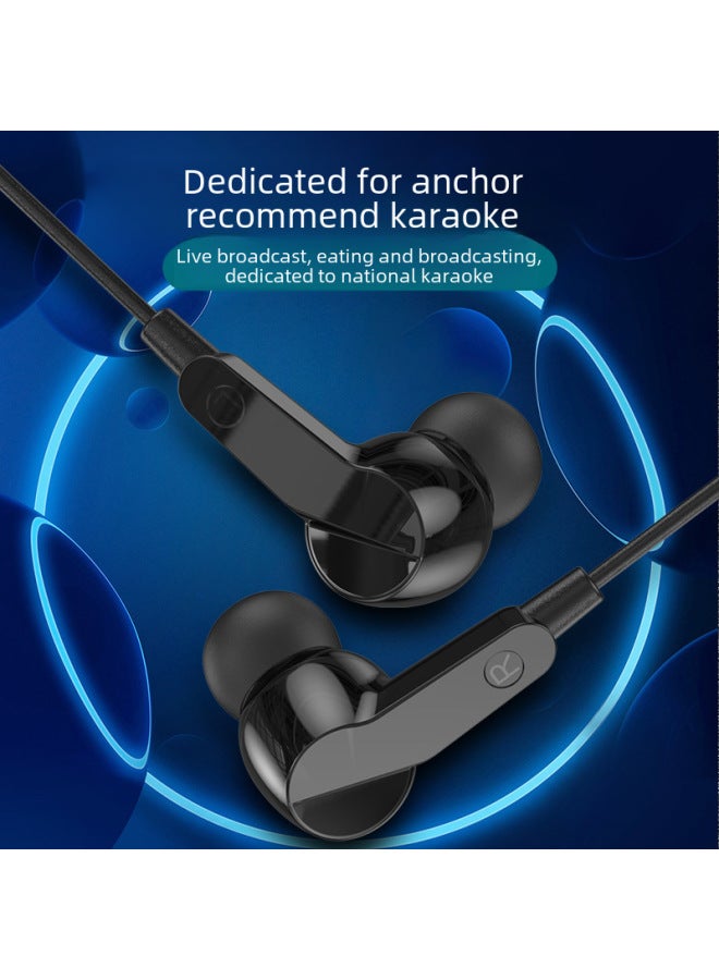 One-touch Closing Of The Conference Online Class Call, Microphone Headset, Trembles Anchor Call Is Suitable For Huawei OPPO Xiaomi Viv-Color:3.5 Head  Carton Packaging + Audio Line - Image 3