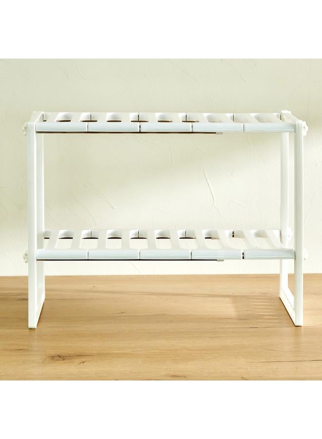 هوم بوكس منظم متعدد الوظائف قابل للتوسيع من طبقتين من Allure أسفل الحوض - Image 3