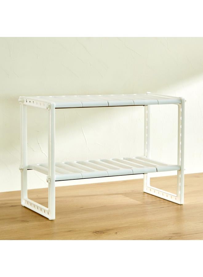 هوم بوكس منظم متعدد الوظائف قابل للتوسيع من طبقتين من Allure أسفل الحوض - Image 1