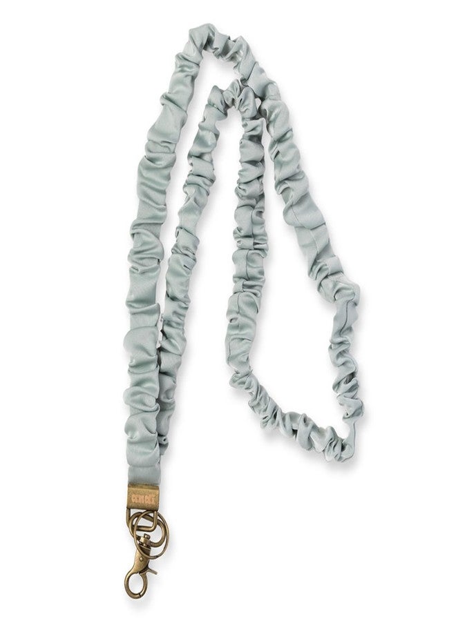 ANDI Neck Lanyard For Women - Scrunchie Cute Lanyard for Keys, Id Card Holder, Wallet - Aesthetic Long Lanyard (Dusty Sage) - Image 1