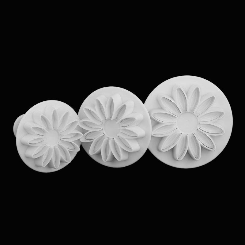Zuoyou 33 Piece Fondant Cake Cookie Plunger Cutter Sugarcraft Flower Leaf Butterfly Heart Shape Decorating Mold DIY Tools - Image 4