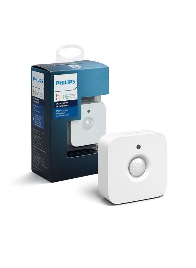 Philips Hue Motion Sensor - Exclusively for Philips Hue Smart Lights - Requires Hue Bridge - Easy, No-Wire Installation - Image 1