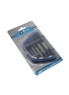 KiTools 6-Piece Broken Bolt Screw Extractor Remover Set  - Image 1