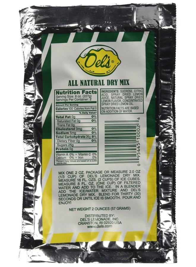 Del's Lemonade All Natural Lemonade Mix Four (4) Pack - Image 2
