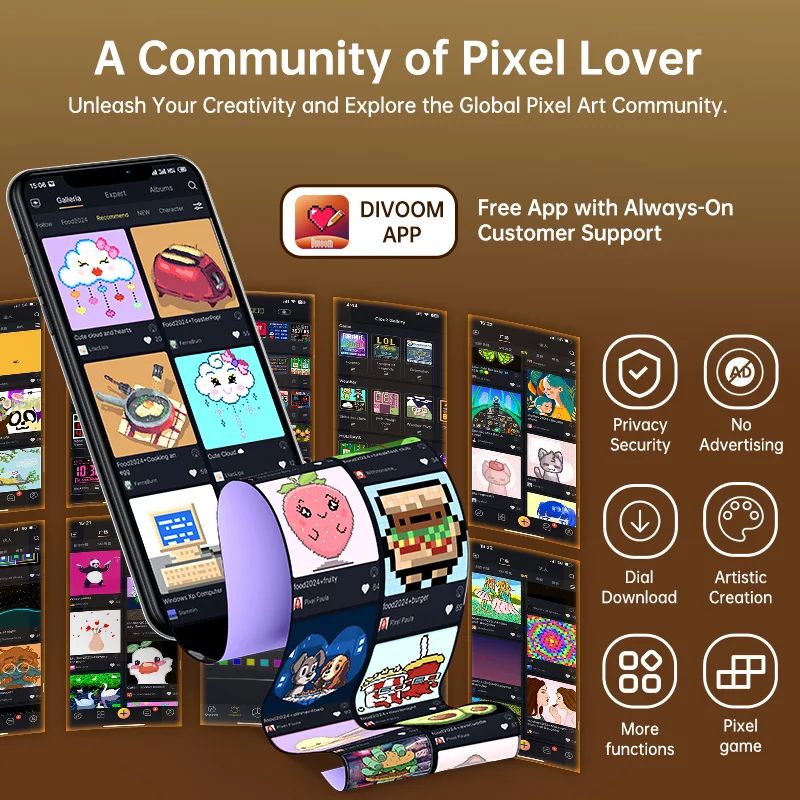 ديفوم إلكترونيات Divoom Times Gate - Image 5