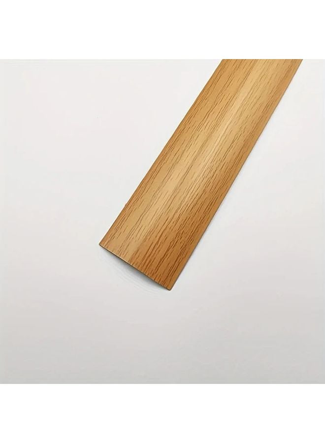 شريط انتقال أرضيات بلوط أصفر للحبوب للسجاد والأرضيات الصلبة من الفينيل - Image 1