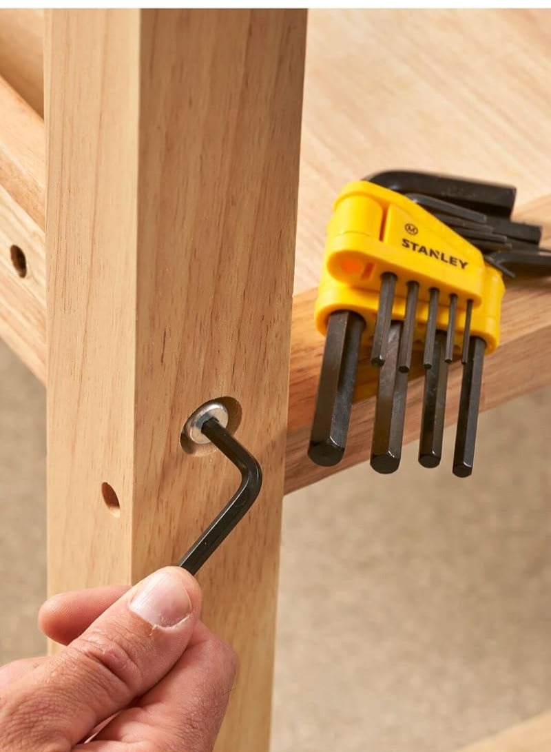 10 Piece Metric Hex Key Set 1.5-10Mm-0-69-253